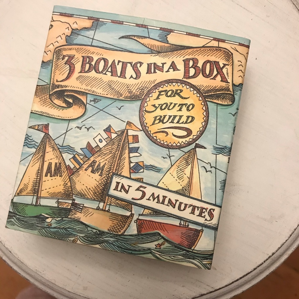 ⛵️3 Mini Boats in a Box Kit